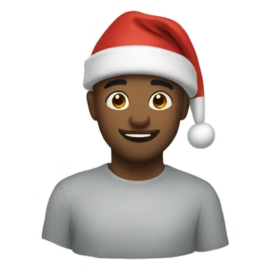 Holiday christmas sticker