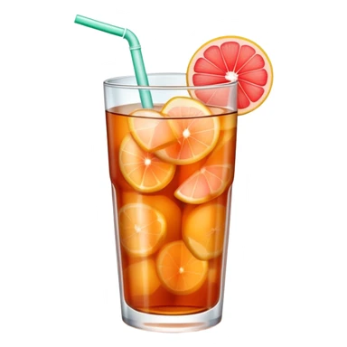 Grapefruit iced tea  sticker