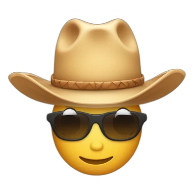 Caktus with Cowboy Hat sticker