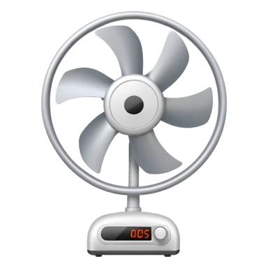 Electric fan sticker
