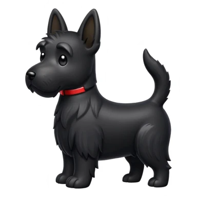 Scottie dog
 sticker