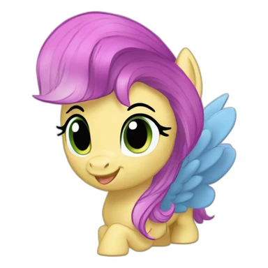 Pipp petals my little pony sticker