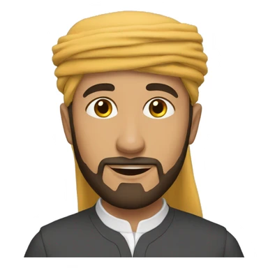 Un musulmans entrain de prier  sticker