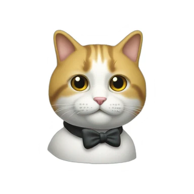 Un chat qui joue au Monopoly  sticker