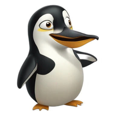 Penguins fotm Madagascar sticker