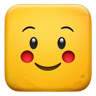 Yellow artwork  sticker