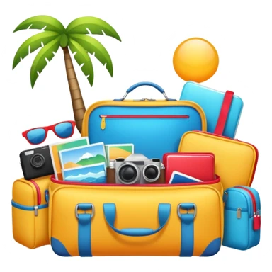 vacation equipment sticker