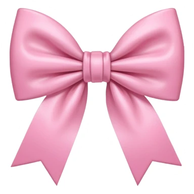 Pink coquette aesthetic bow pale sticker