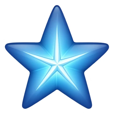 blue star sticker