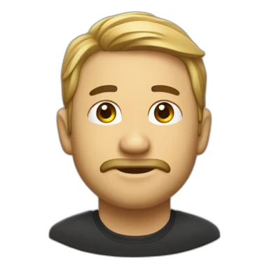 Mec qui fait un doigt d’honneur sticker