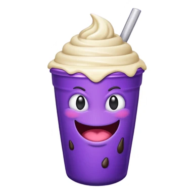 Grimace shake sticker