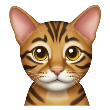 toyger cat sticker