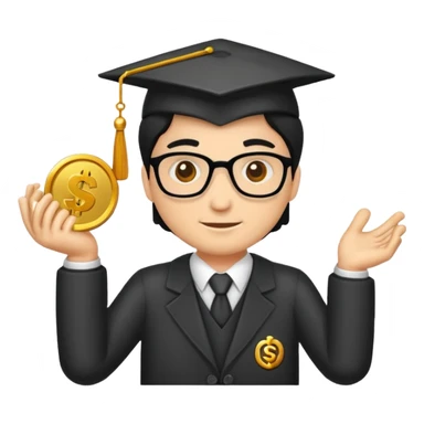 profesor cn dinero sticker