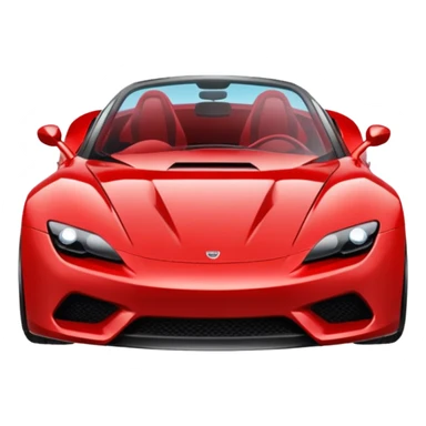 sports car from one side sticker