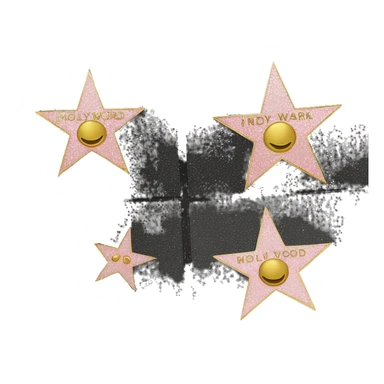 Hollywood Walk of Fame sticker