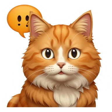 cat with speech bubble saying  i hate it here sticker