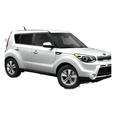 Blue kia soul sticker