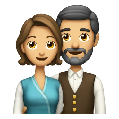 dispositivo de señal de socorro, donde aparece una pareja de tango en vez de socorro,  sticker