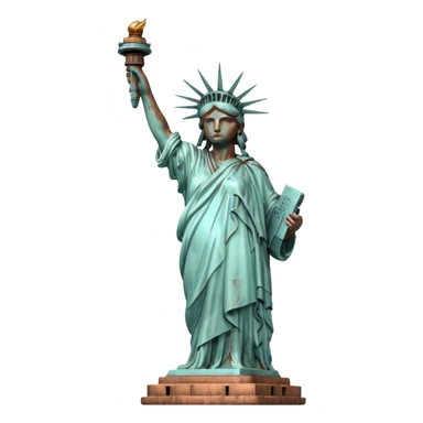 statue of liberty sticker