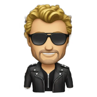 Johnny Hallyday  sticker