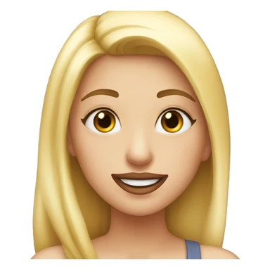 bisou a une fille qui s'appelle Luna sticker