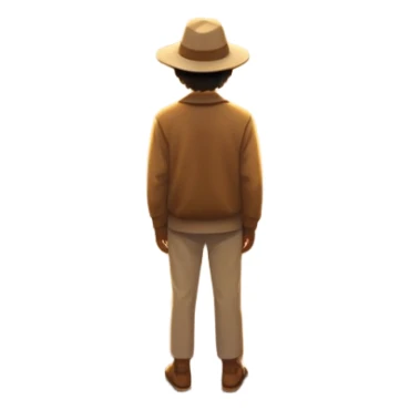 A long, empty road stretches into a golden sunset. A person stands with their back to us, outside a parked car on the roadside, facing the glowing horizon. The landscape is open and peaceful, filled with light and possibility. sticker