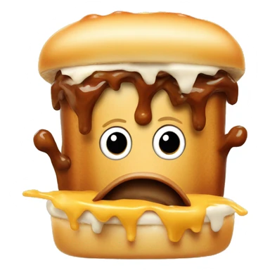 Poutine mange du boudins  sticker