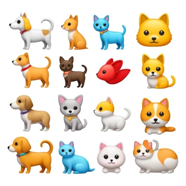 pets accessories for ecommerce sticker