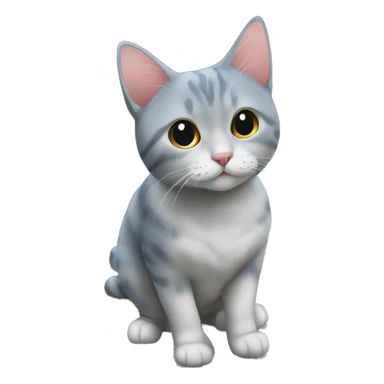 Sinirli köpek ve mutlu kedi sticker