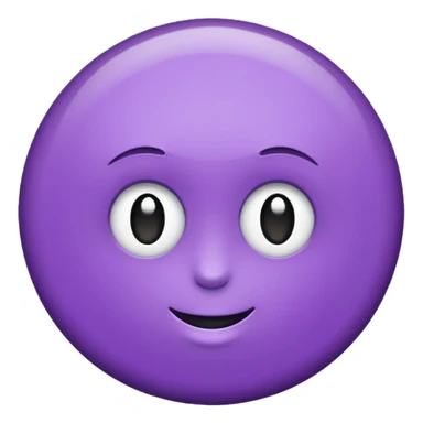 Rond violet normal sticker