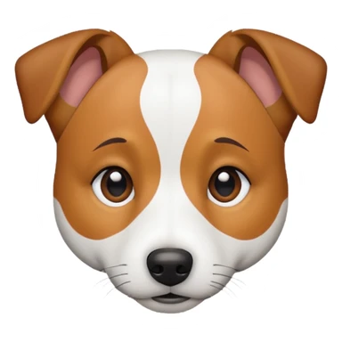 Black Jack Russell  sticker