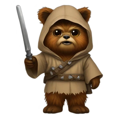 ewok sticker