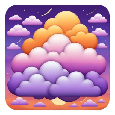 Sky Sunset sticker