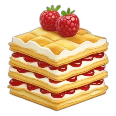 Mille feuille sticker