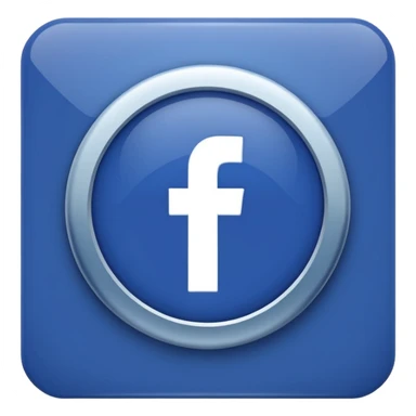 représente le célèbre badge de certification Facebook sticker