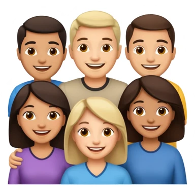 many Latino people sticker