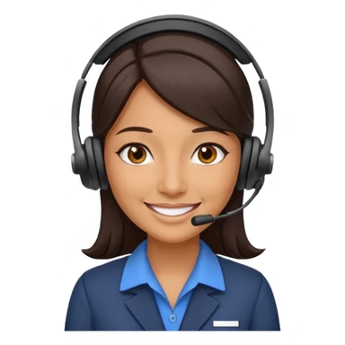 Sales women specialist in shipping sticker