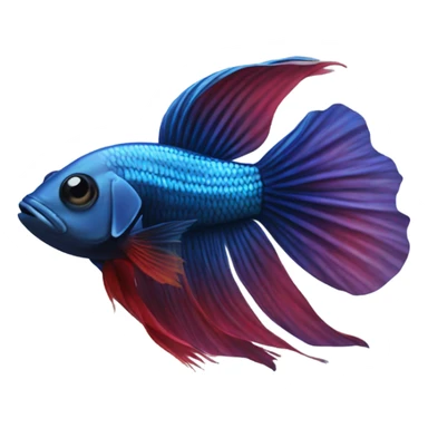 betta fish sticker