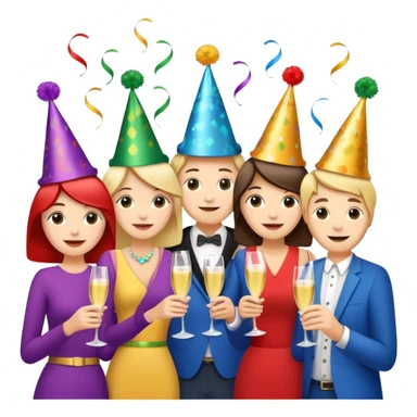 Happy holidays greetings sticker