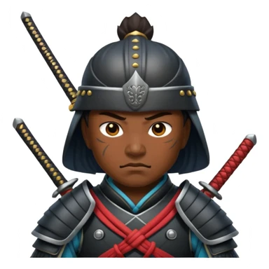 guerrero samurai sticker