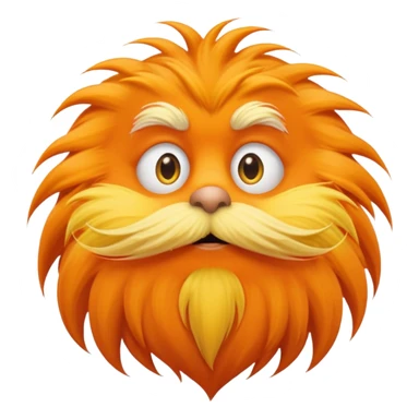 lorax sticker