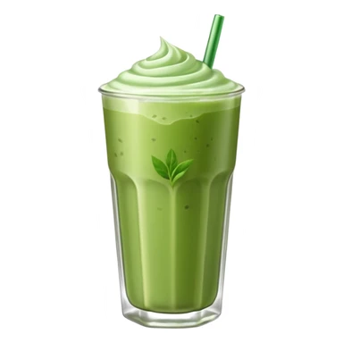 iced matcha latte  sticker