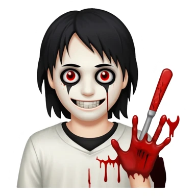 jeff the killer sticker