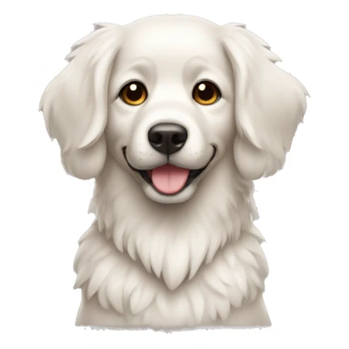 Perro con alas sticker