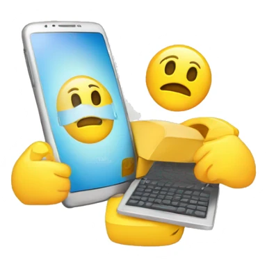 Celulares y letrero A&L ACCESORIOS  sticker