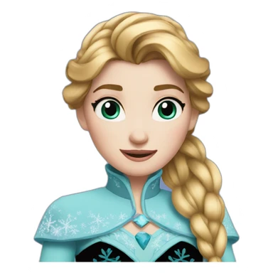Anna frozen sticker