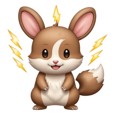 Teddiursa-Minccino-Minun-fusion  sticker