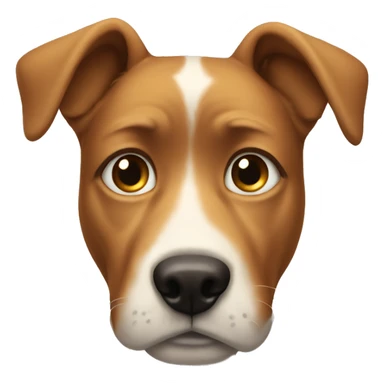 Dog teary eyes sticker