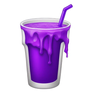 drippy lean purple drink sticker
