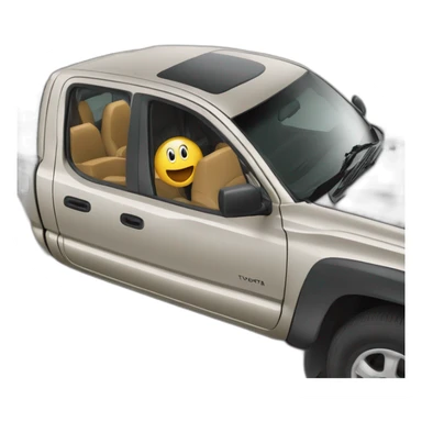 Inside of a 2003 Toyota Tacoma SR5 sticker